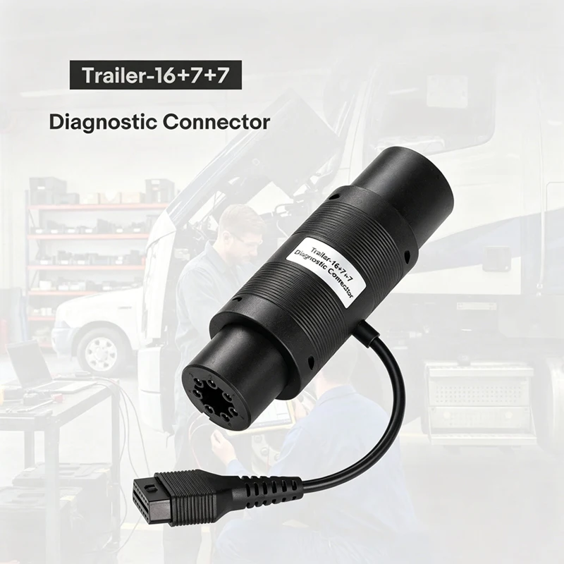 Super Sale DBScar Trailer-16+7+7 Diagnostic Connector Supporting TEBS-E Diagnostic Software