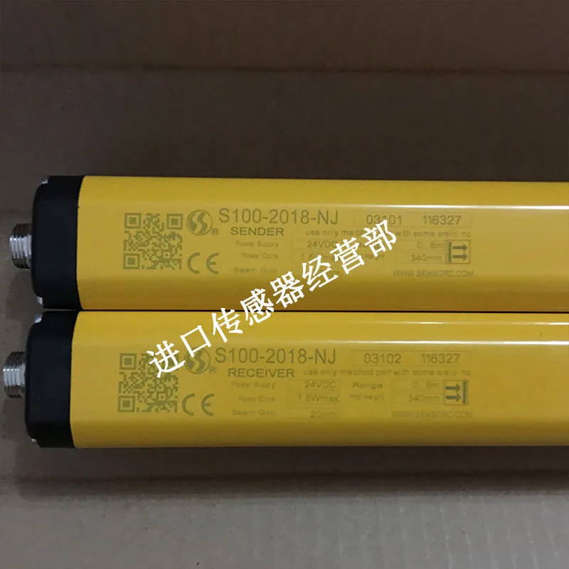 Original And Genuine Shanghai Xinsuo SENSORC S100-2018-NJ Light Curtain Sensor, Fake One Penalty Ten