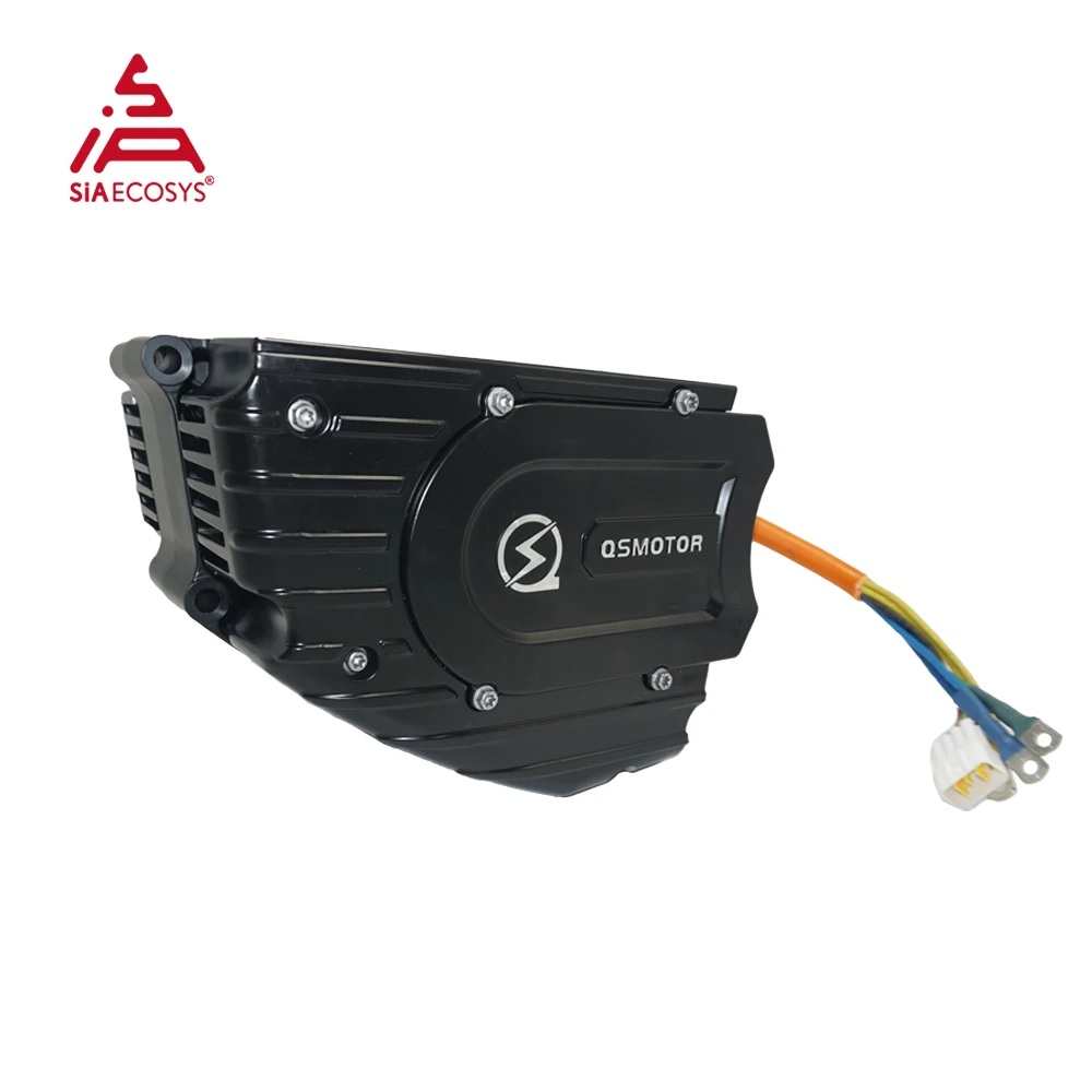QS MOTOR QS165 3500W 72V 30H V3 Mid Drive Motor - alternate angle