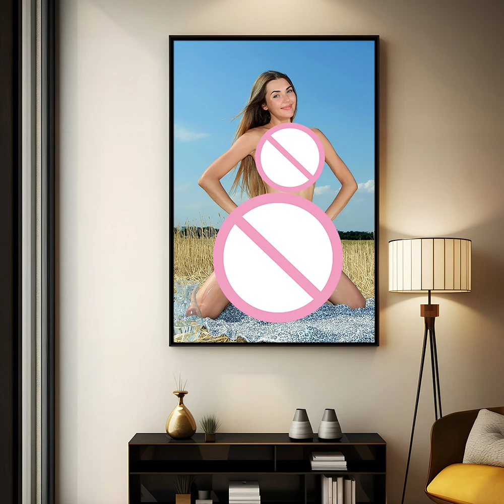 Pretty Woman Picture Canvas Printing Wall Art Decor Painting Customizable Posters & Prints Home Room Decoration