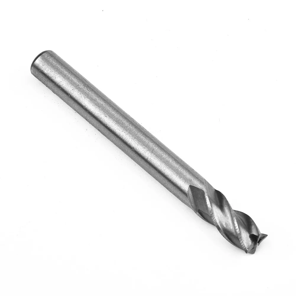 Cutting End Mill Accessories Silver Milling Cutter Drilling Straight Shank Spiral Router Replacement Chip breaker