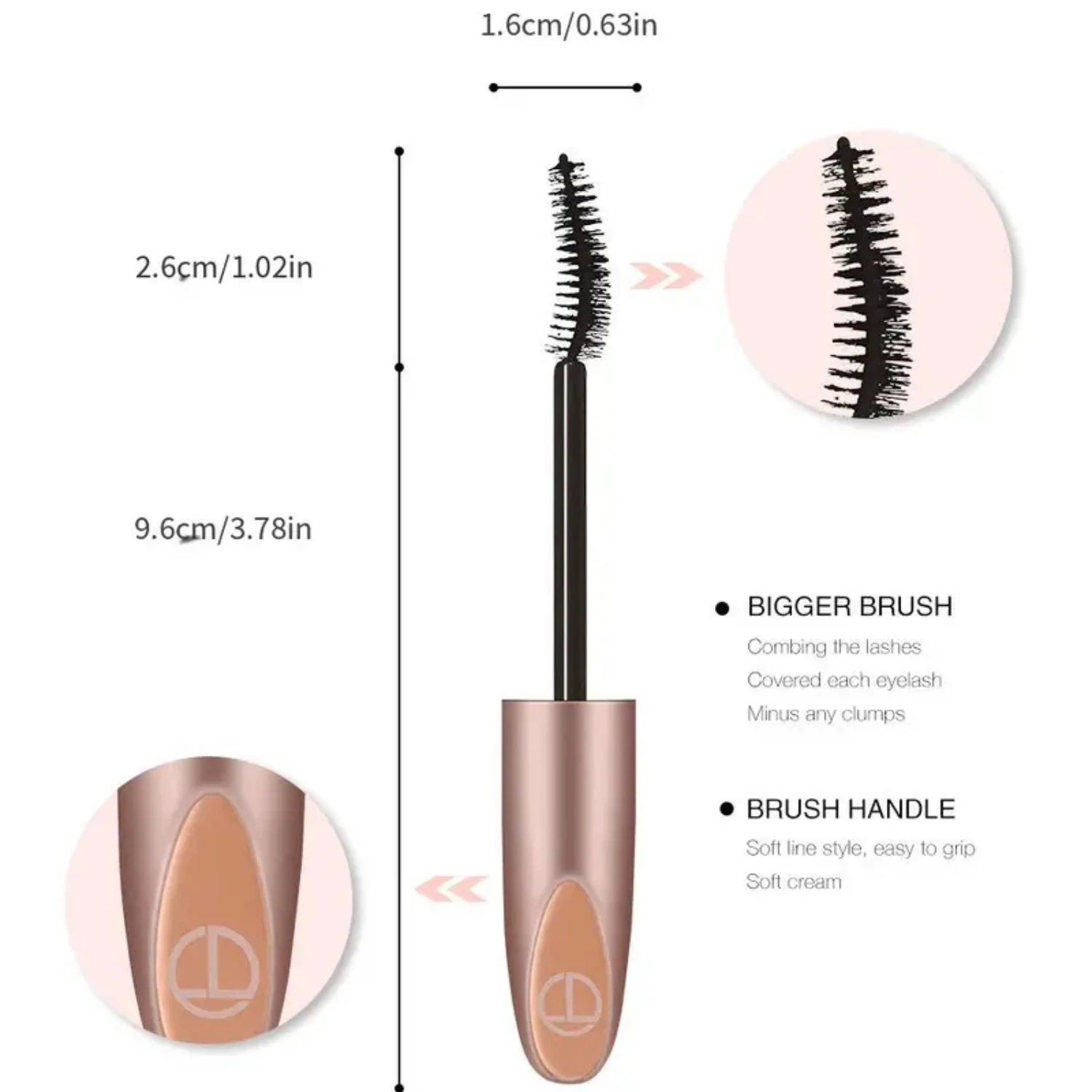 Volumizing and Curling Mascara for Lash Lengthening - Get Thicker, Longer, and Curlier Lashes with this Exclusive Formula - Enha