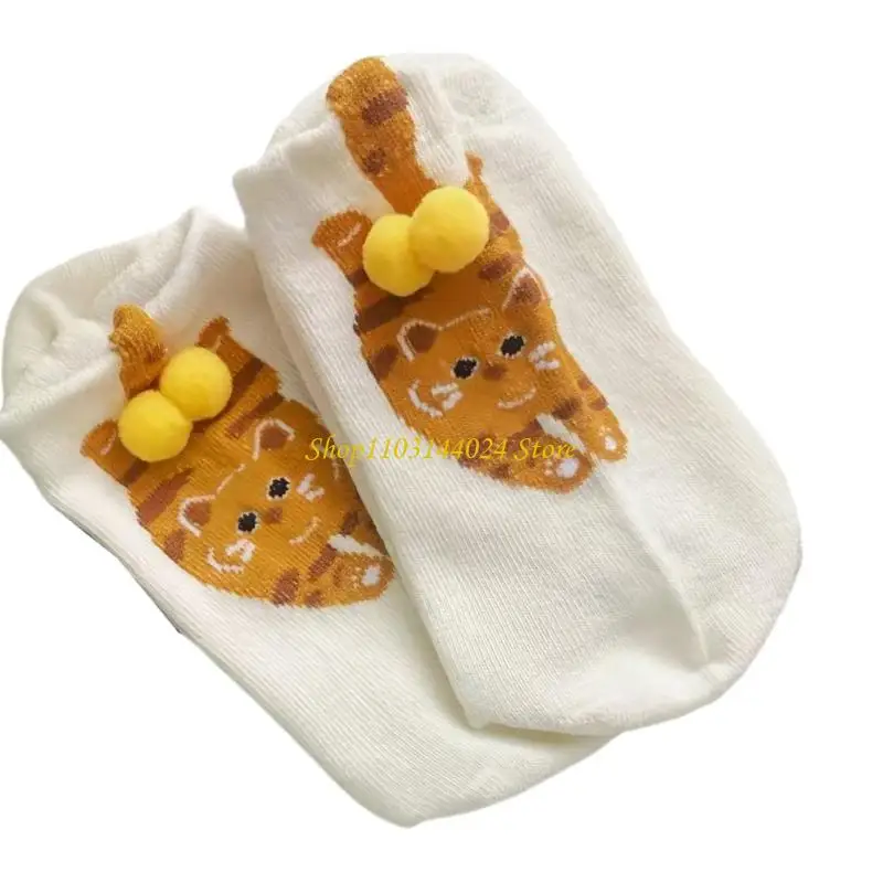 N5KE مرنة الجوارب الكاحل الملخص القطط تصميم كرات غامضة طاقم الجوارب للرجال النساء