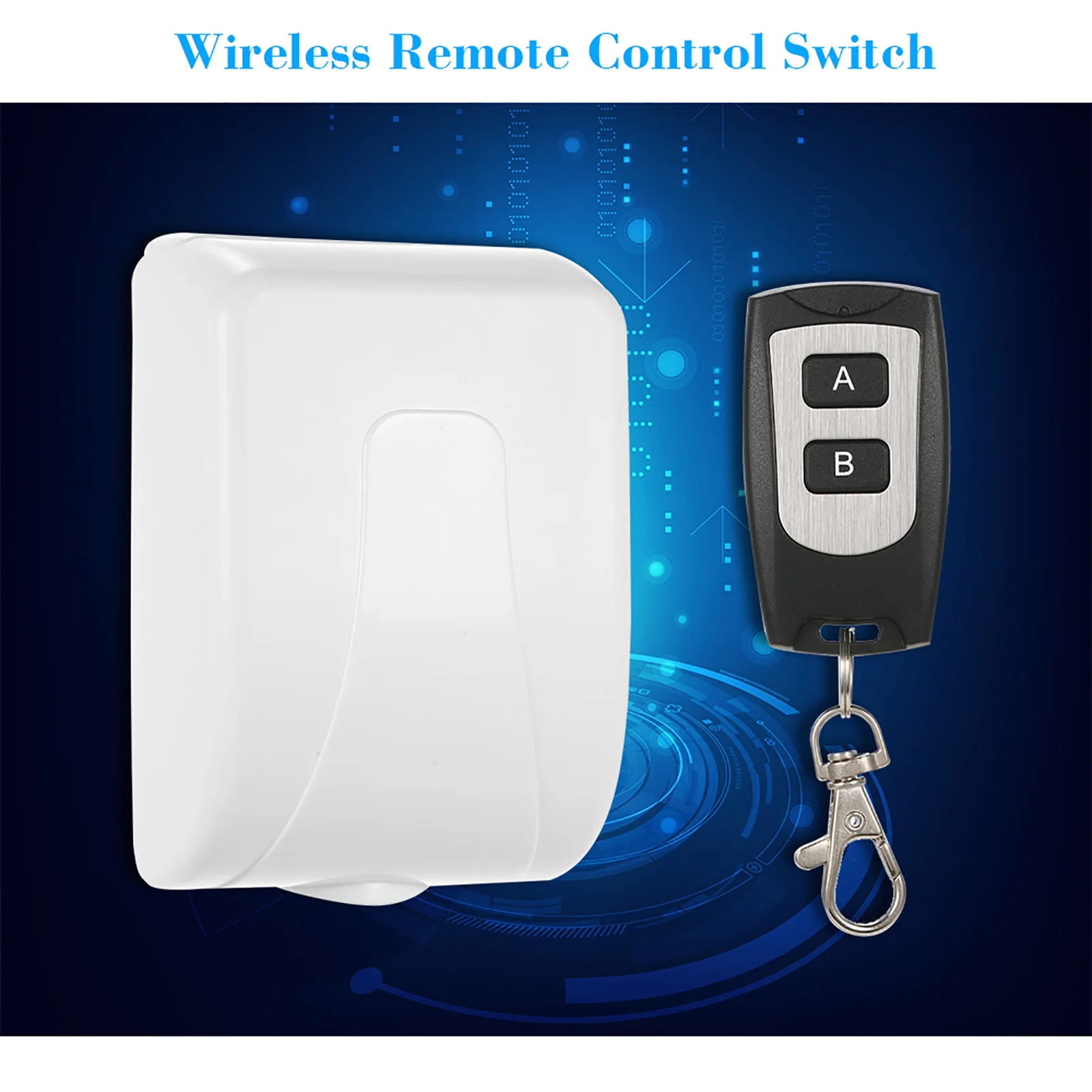 Smart Home 433Mhz RF 2CH Learning Code Wireless Remote Control Switch Relay Receiver Transmitter Universal Remote Switch System