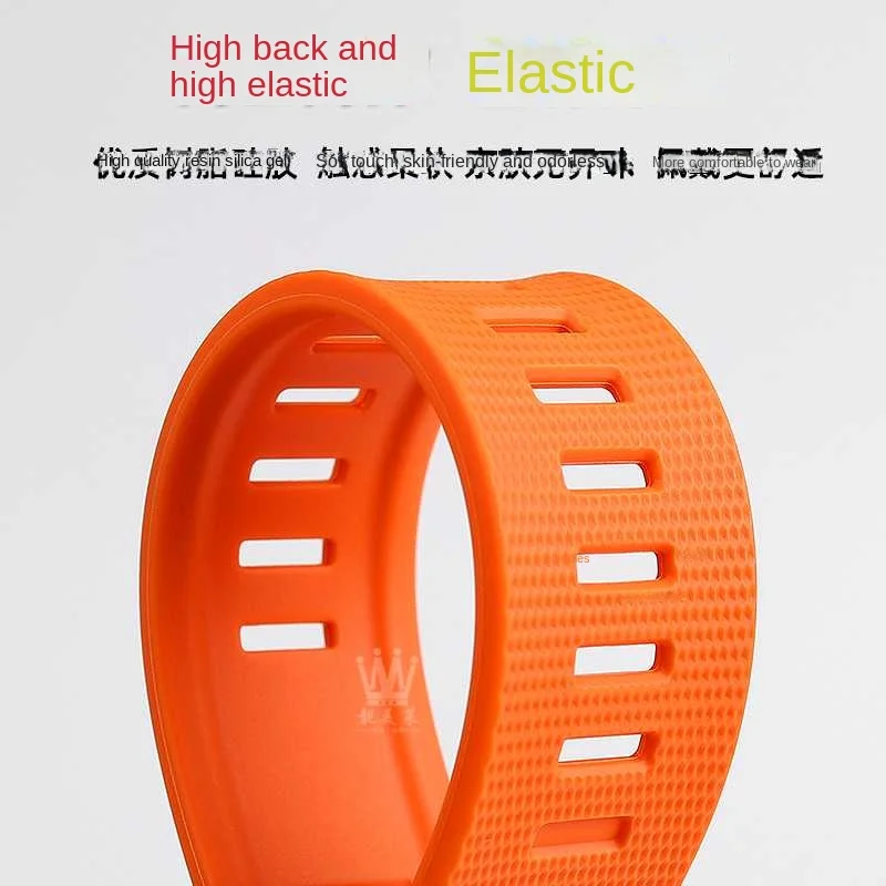 Casio-登山用時計シリコン時計バンド、プロtrekシリーズ、PRW-6900、6800、PRW-3400、アクセサリー、23mm