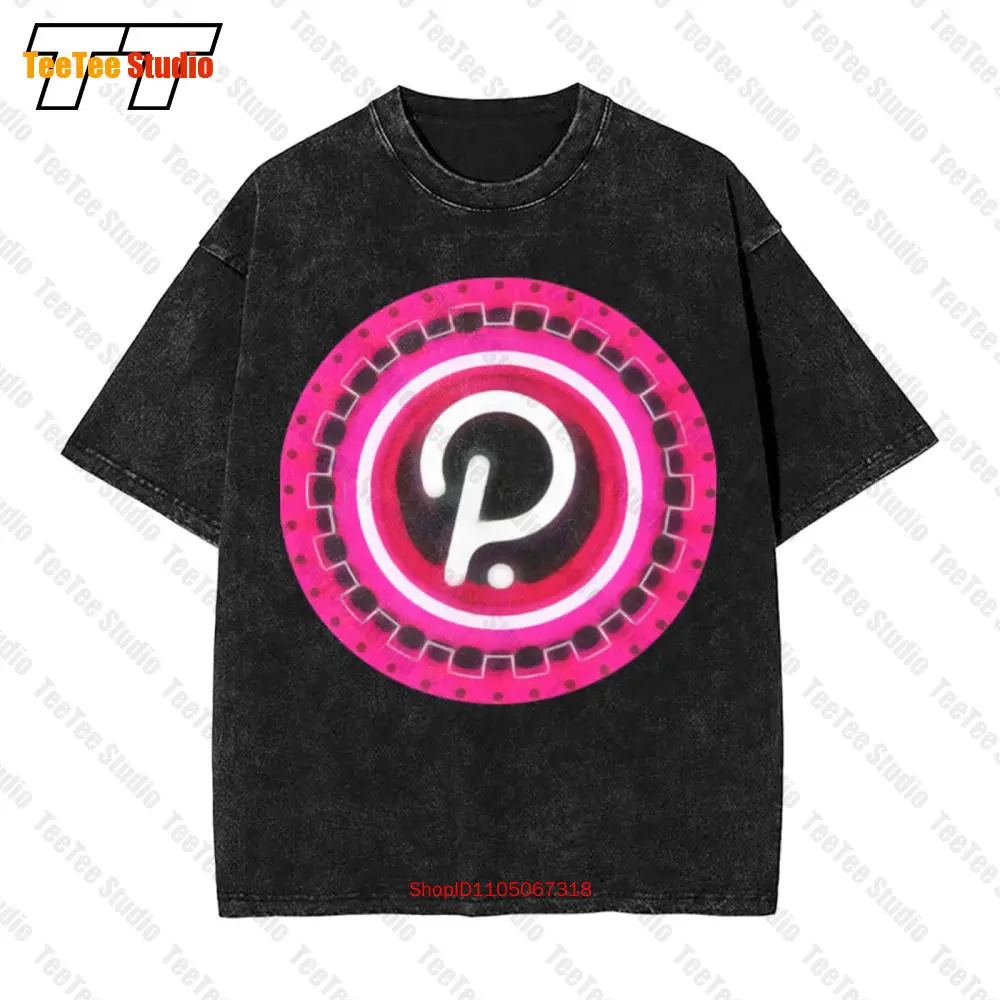 Polkadot Crypto Coin Defi Altcoin Ethereum Blockchain Vintage T-Shirt surdimensionné LY9O