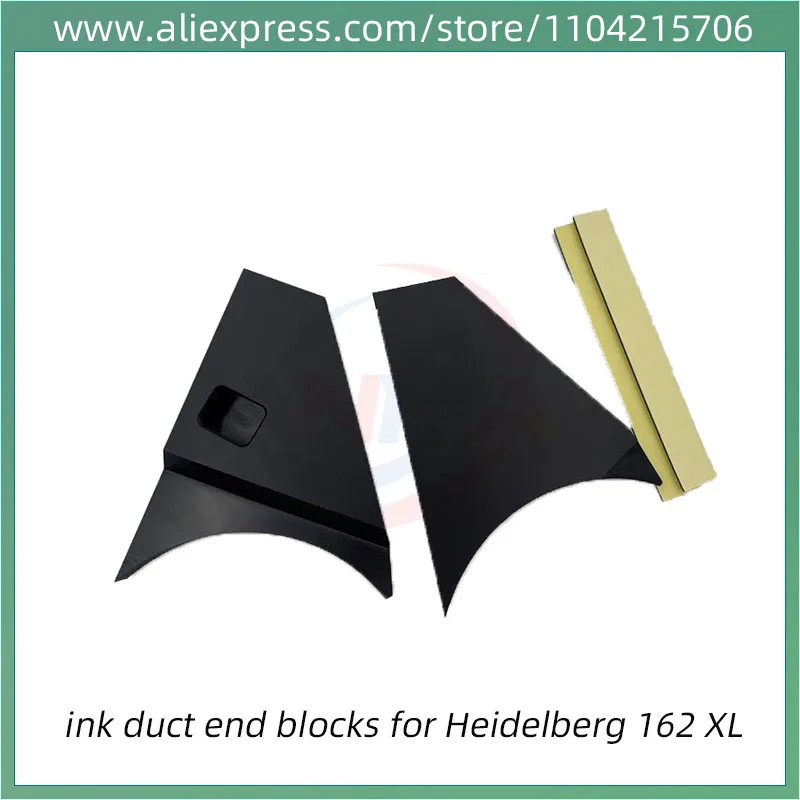 1 Set Good Quality Ink duct end blocks For Heidelberg XL162 Heidelberg Ink Fountain Offset Printer Machine