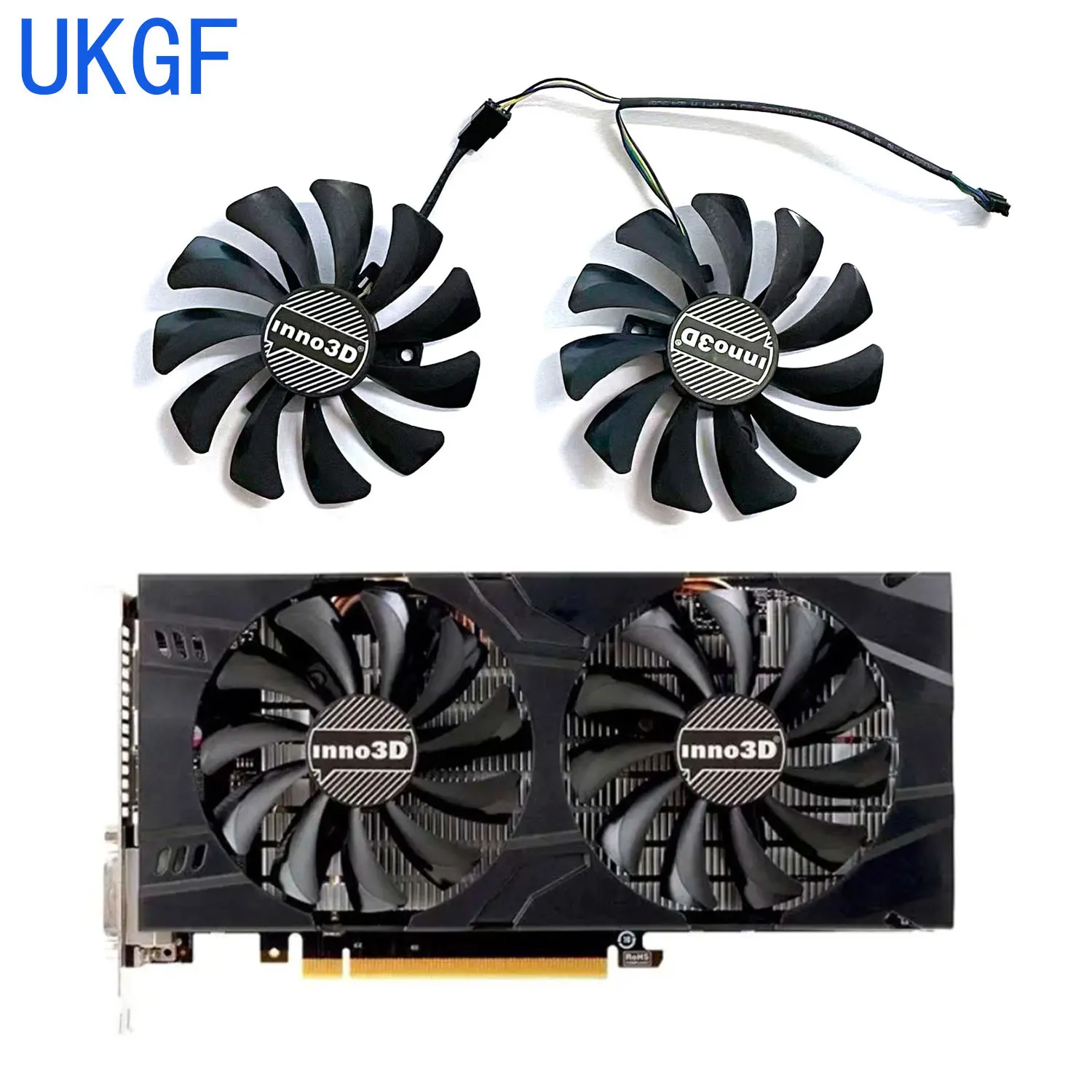 

Brand new 85MM 4PIN P1060 GTX 1060 HA9010H12F-Z GPU fan for MSI Geforce GTX1060 GTX-1060-6GT-OC Inno3d GTX 1060 graphics card