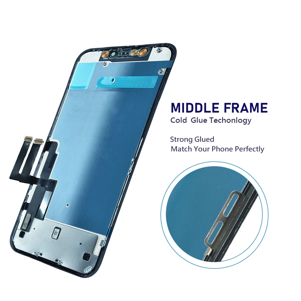 A2111 A2221 A2223 OLED Ekran do iPhone 11 Wyświetlacz LCD Ekran Dotykowy Digitizer Zestaw do Wymiany Ekranu LCD iPhone 11 — zdjęcie produktu 3