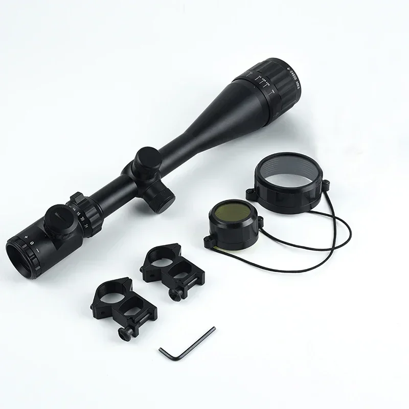 6-24x50 AOEG Hunting  Riflescope  Red/Green Optical Spotting Scope  Tactical Sniper Scope