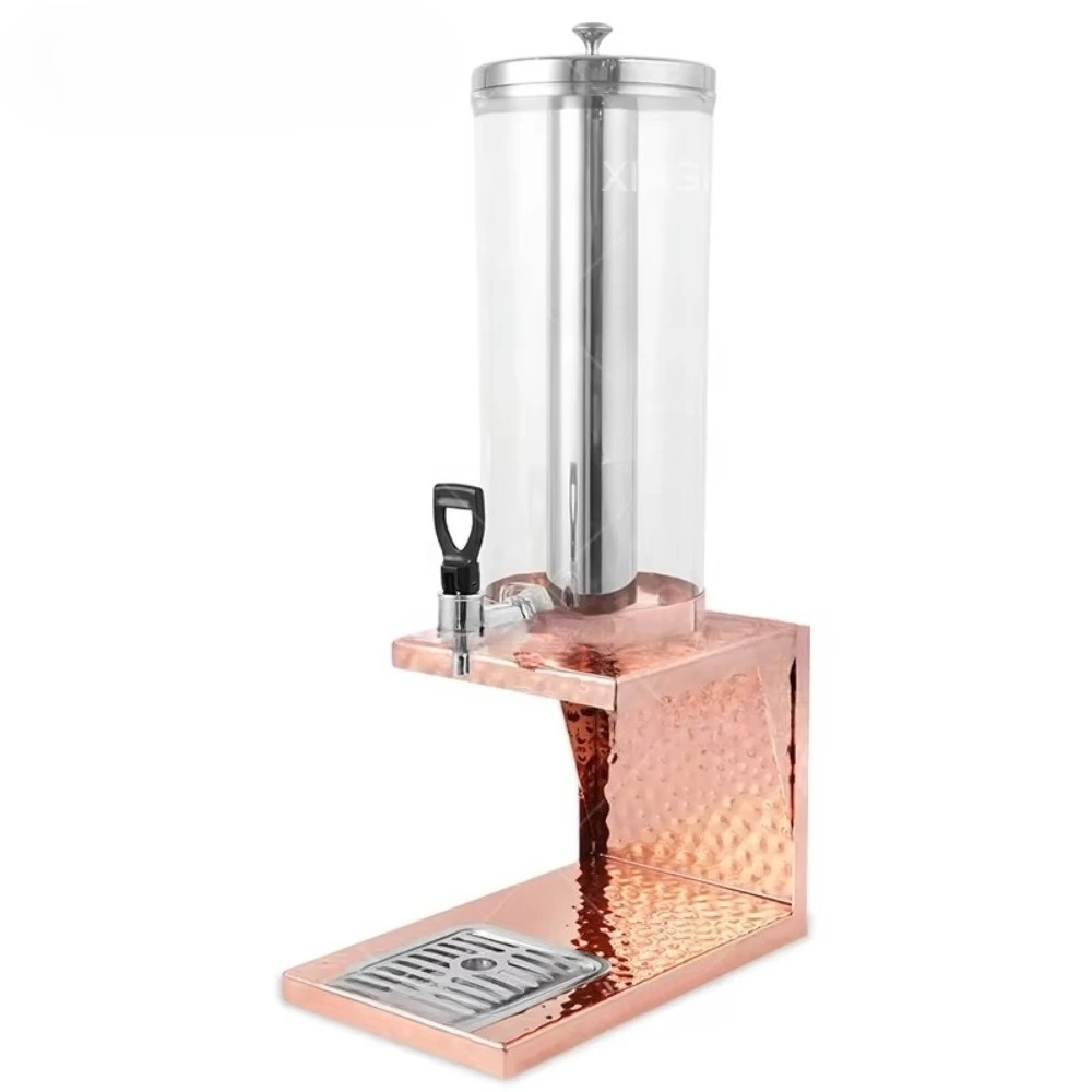 Rose gold single can beverage machine catering equipment for wedding reception