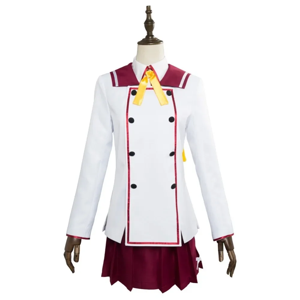 Unisex Anime Cos Katana Maidens Kanami Cosplay Costumes Uniform Dress Sets Custom Size