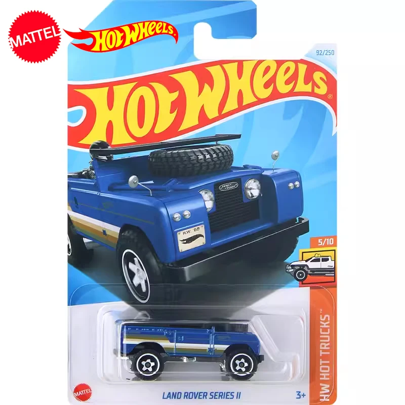 24K Original Hot Wheels Car Land Rover Serious 2 Boys Toys Scale 1/64 Diecast Vehicle Metal Model Trucks Collector Birthday Gift