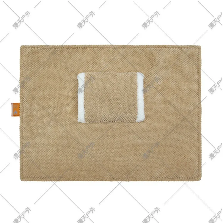 

Портативная осенне-зимняя теплая одежда с перчатками, шаль с подогревом, одеяло из овечьей шерсти, теплая сумка на выход 80x62 см