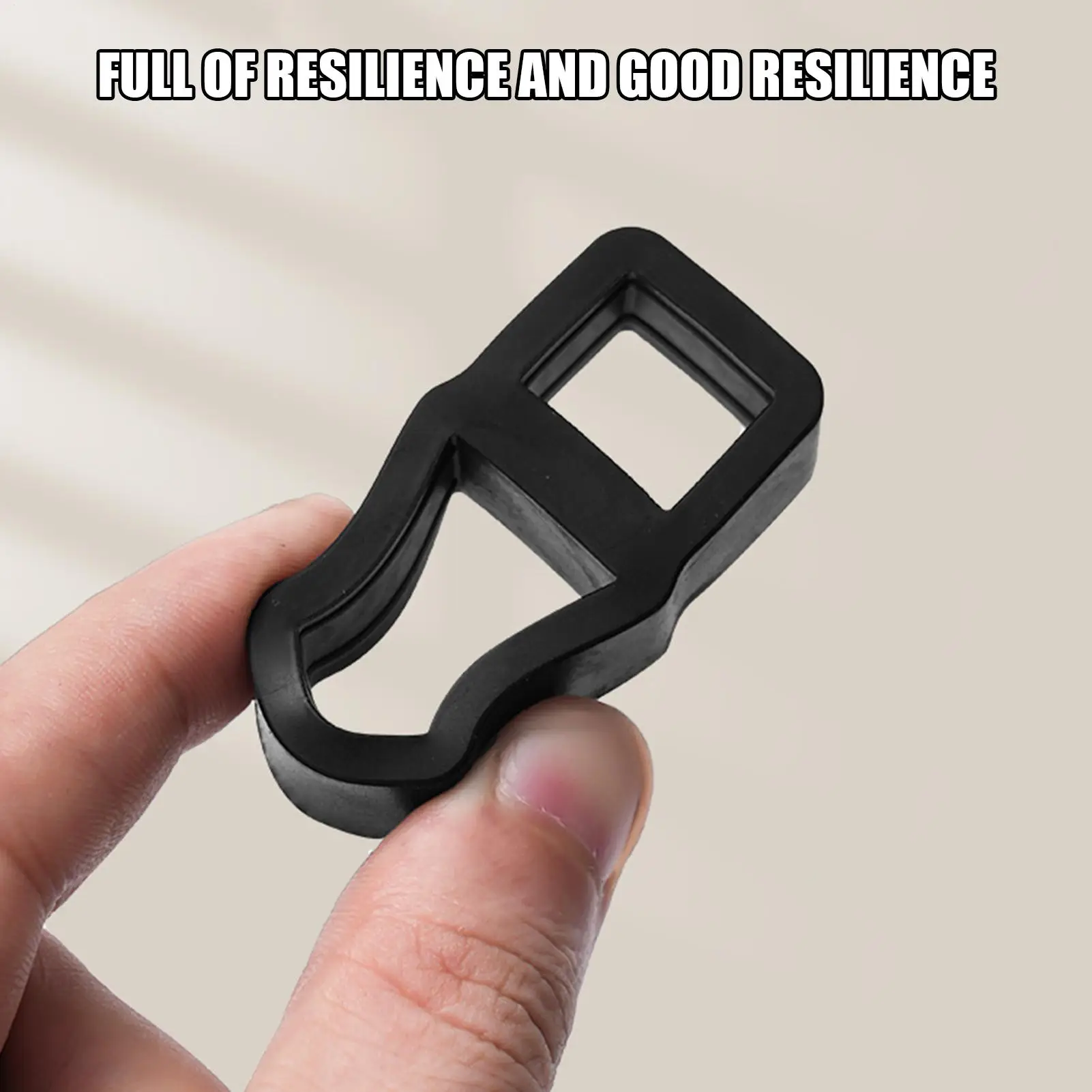 Door Handle Anti-collision Pad Silicone Door Stopper Creative Square Anti-damage Wall Furniture Protector Door Hardware