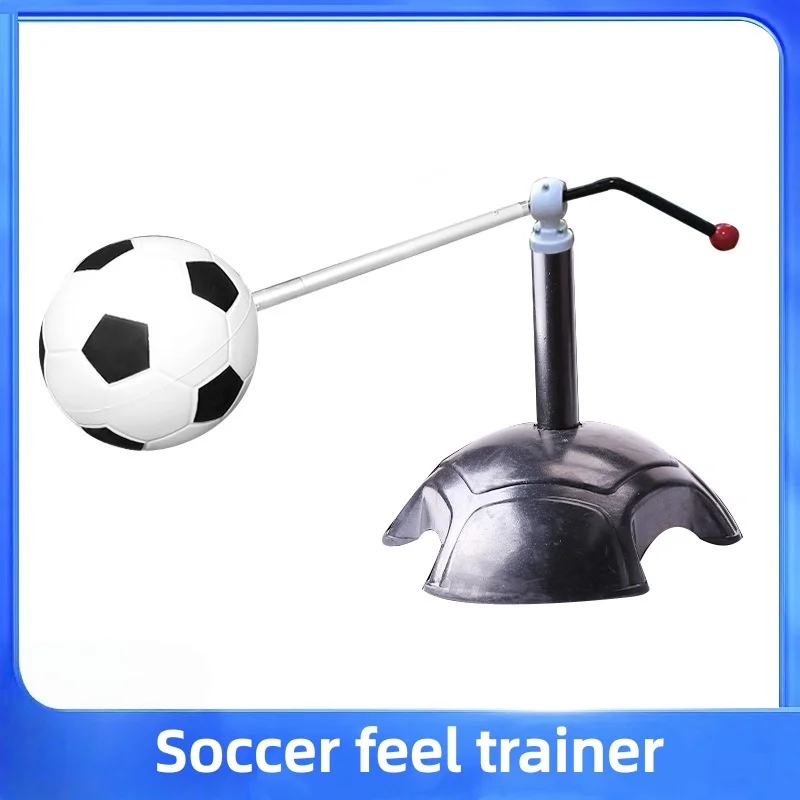 

Тренажер для индивидуальных тренировок по футболу в помещении и на улице, инструмент для отработки ударов, тренажер для развития координации ног, тренировочный инструмент для футбола.