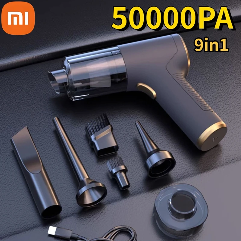 

Xiaomi MIJIA Car Vacuum Cleaner 9in1 Portable Wireless Car Vacuum Cleaner Handheld Home Car Dual Use Vacuum Cleane