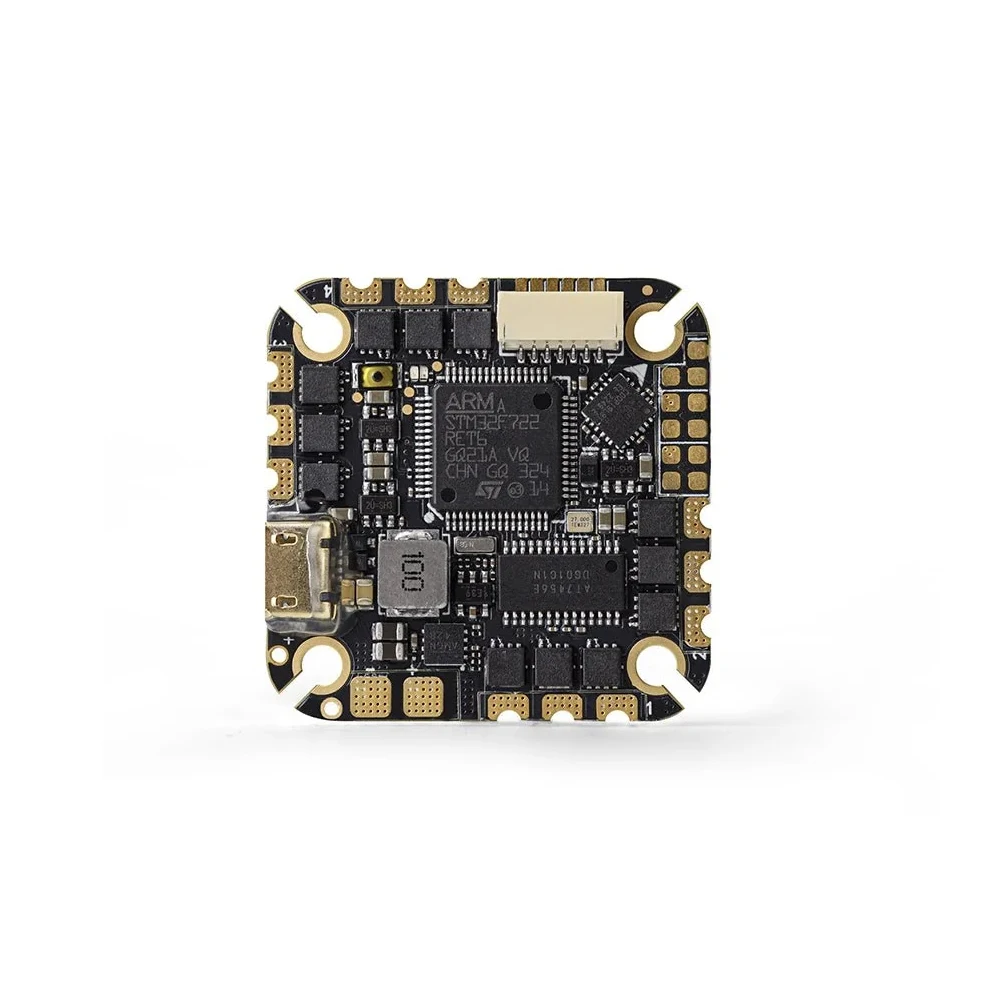 HGLRC SPECTER F722 40A AIO 4-6S Flight Controller MPU6000 40A ESC 25.5x25.5mm for 2-4 inch RC FPV Freestyle Drone