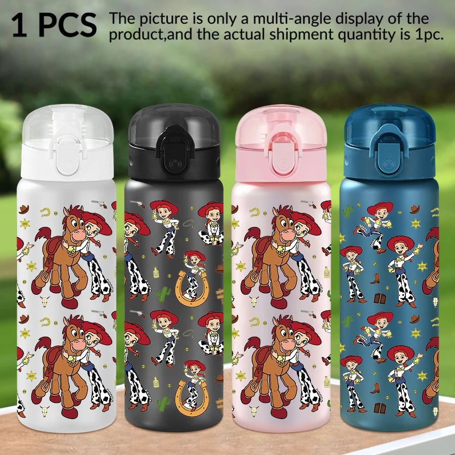 

1Pc Disney Denim Dalmatian Pattern 26oz Plastic Water Bottle Outdoor Sports Water Cup Birthday/Back To School Gift