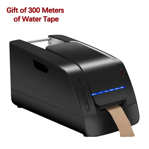 

Free 300m water tape included SP-2 OEM Eco-friendly Gummed Paper Tape Dispenser Automatic Electric Kraft Paper Tape Machine