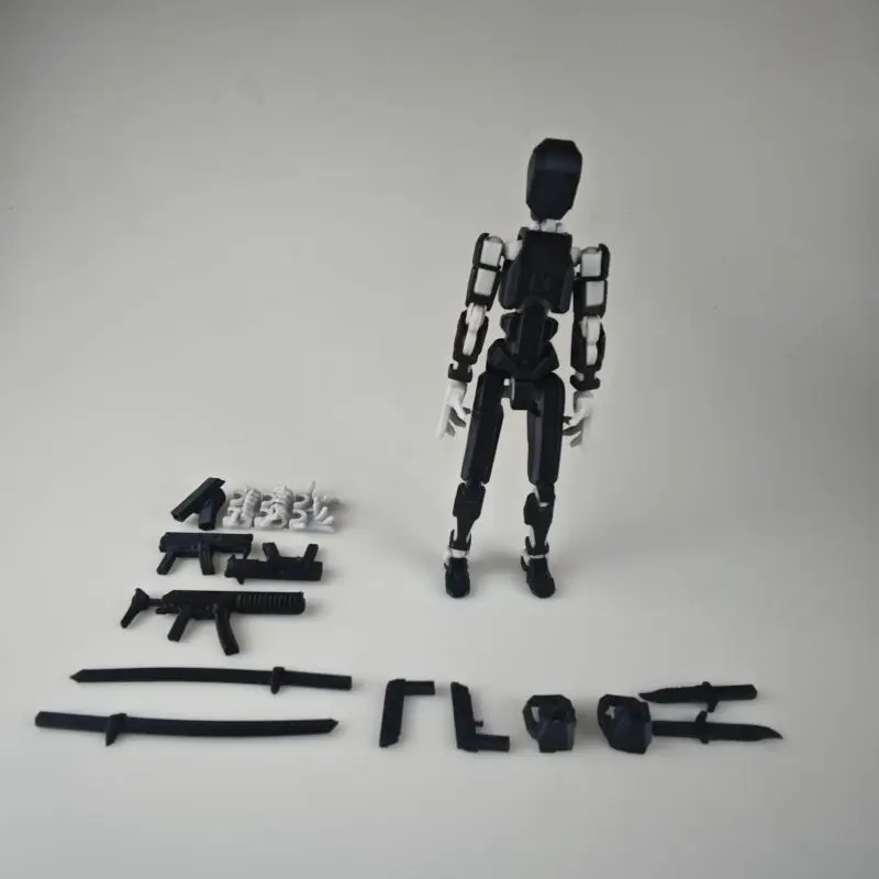 Conjunto de Armas de lujo, Robot móvil multiarticulado 2,0, impreso en 3D maniquí, juguetes de acción, 13 Figuras, regalos de juego