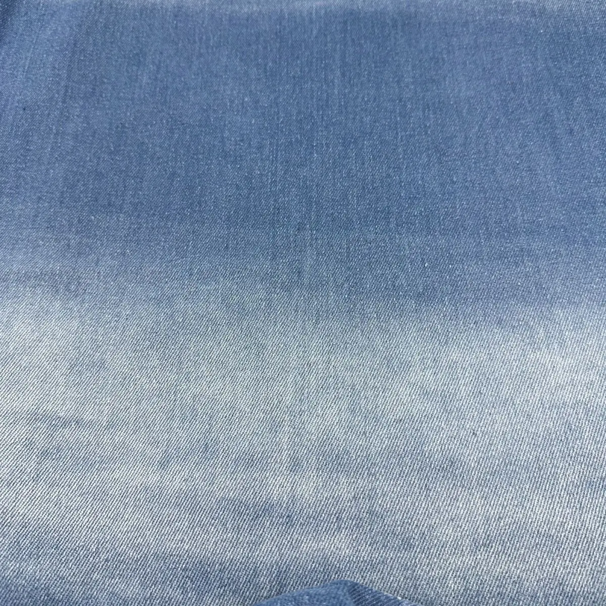 Washed Gradient Denim Clothes Lace Edging Clothing Coat Decorative Fabric DIY Thickened Handmade