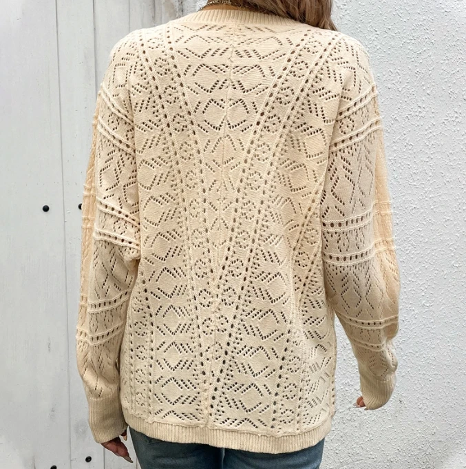 Sweater Short Knitted Cardigan Knitted Sweater