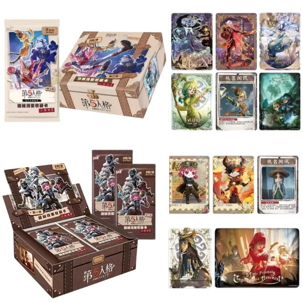 KAYOU  Identity V Carving Time Essence Collectible Card Anime Game Peripherals Premium Holiday Birthday Toys Gifts