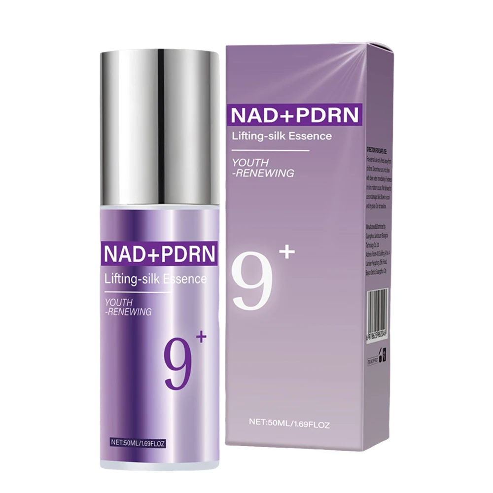 9+ NAD+ PDRN Lifting-Sil Essenz für Frauen Straffend, Feine Linien Reduzierend NAD+ Serum & Toner zur Hautaufhellung 50ML – Detail 1