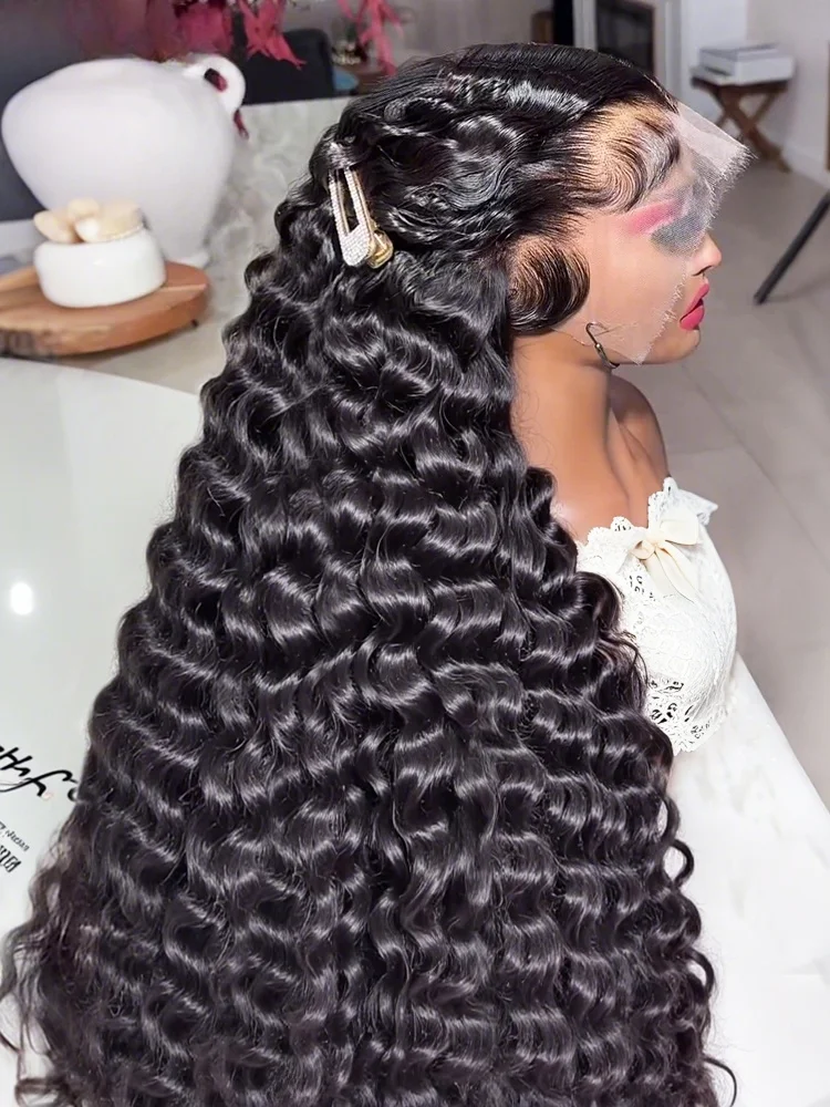 

30 40 Inch Loose Deep Wave Wig Curly Wigs Loose Waves 13x6 Hd Lace Front Wig Human Hair Brazilian Curly Human Hair Wig For Women