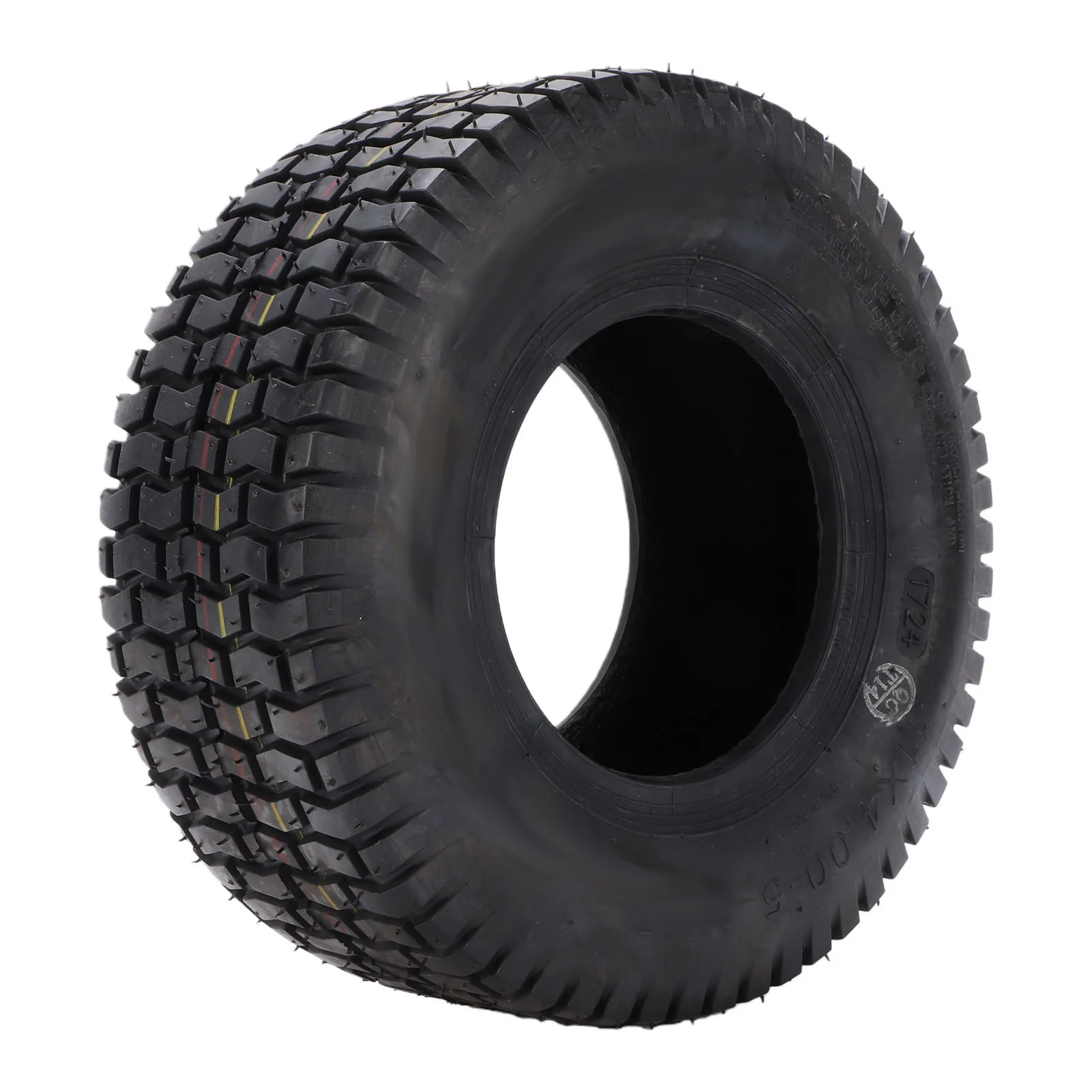 Tuintractorband 11x4.00-5 Tubeless Grasmaaierband 4-laags Vervangingsband voor Rijdende Grasmaaiers Universeel