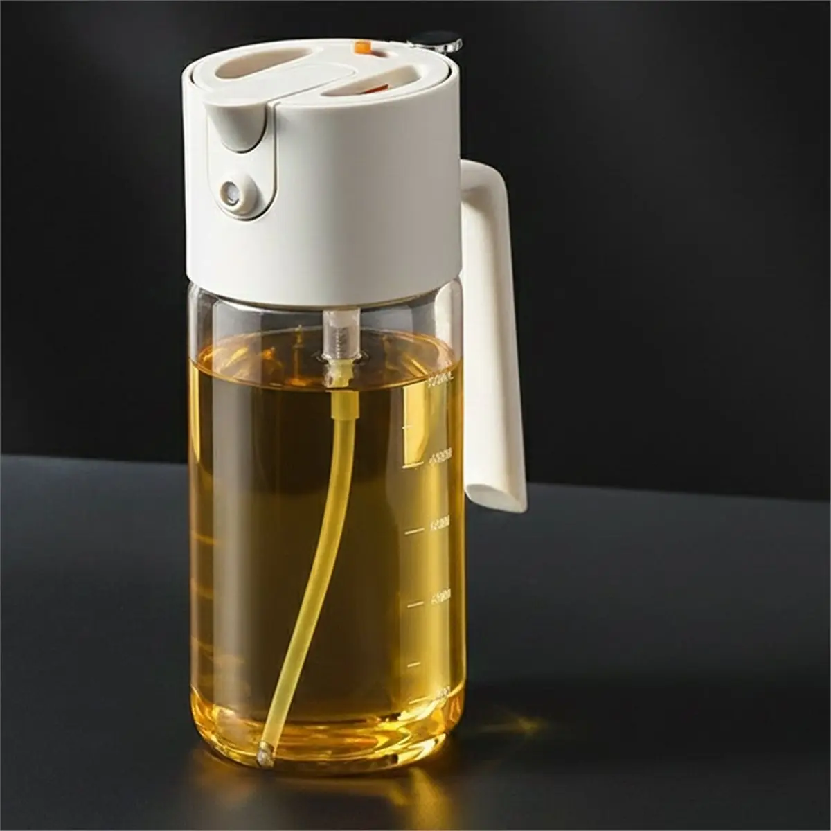 2026 New 550ml Dual-Purpose Automatic Opening and Closing Oil Bottle Kitchen Accessories Leak-Proof Kitchens Gadgets