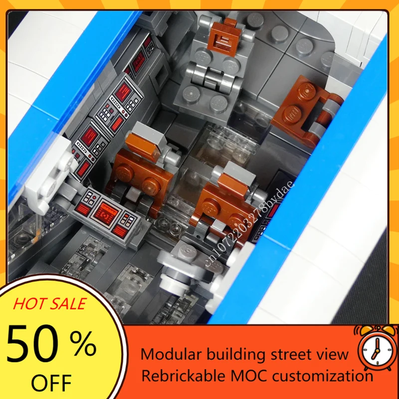 4414PCS Stinger Mantis - Play Scale Space War ทหาร MOC SpaceShip Battle รุ่นที่กําหนดเองปริศนาสถาปัตยกรรมประกอบของเล่นของขวัญ