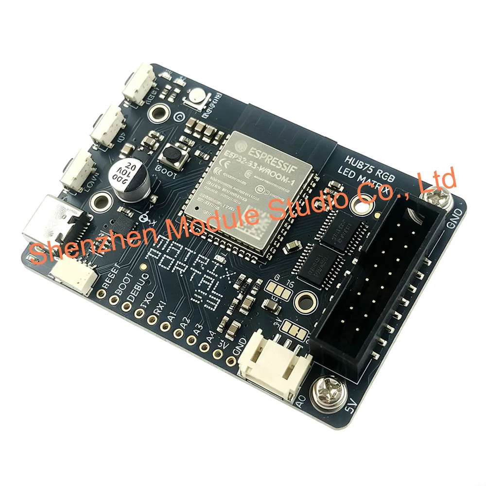 5778 ESP32-S3 Moduł kontrolera matrycy LED RGB WiFi BT USB-C do paneli HUB-75 16x32 do 64x64 — zdjęcie produktu 5
