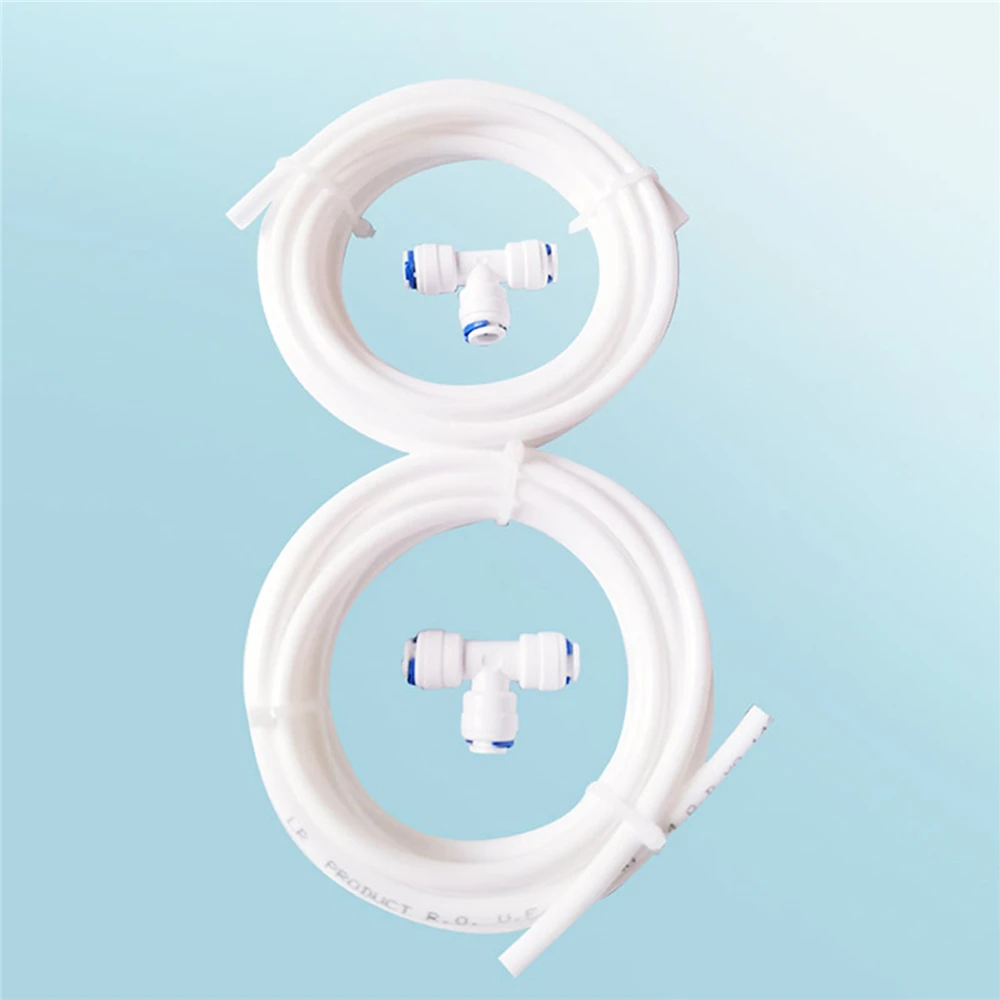 3m خرطوم مياه بي مع مدخل واحد ثنائي موصل تدفق سبليت لآلة الجليد مخصص 1/4 بوصة 3-way مشترك + انبوب ماء