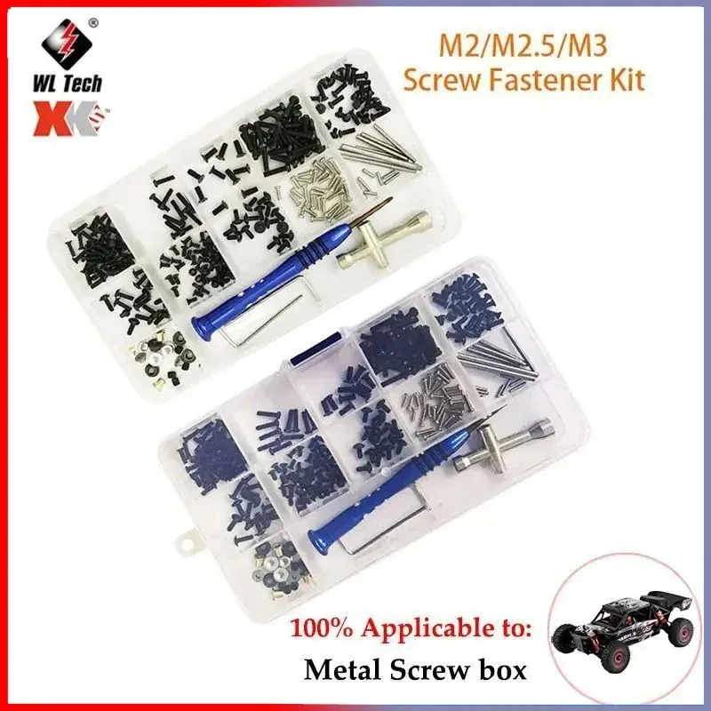 Pièces de rechange pour voiture RC WLtoys 124016 124018 124017 124019, ensemble de direction en métal, accessoires de voiture