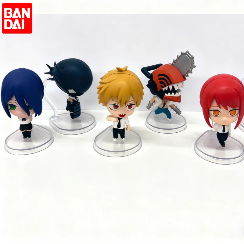 ฟิกเกอร์แท้จาก Bandai Chainsaw Man ตัวละครเด็นจิ เรเซะ มาคิมะ บีม แบบกาชาปอง ตั้งได้ ของสะสม ของขวัญ