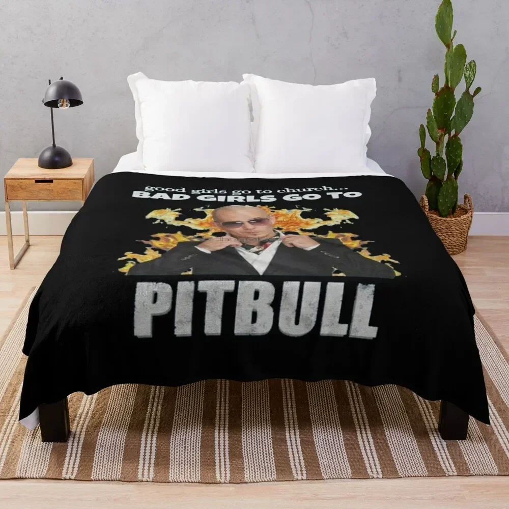 

*EXCLUSIVE* Best Selling Pitbull Singer Throw Blanket For Baby Giant Sofa Blankets For Bed wednesday Blankets