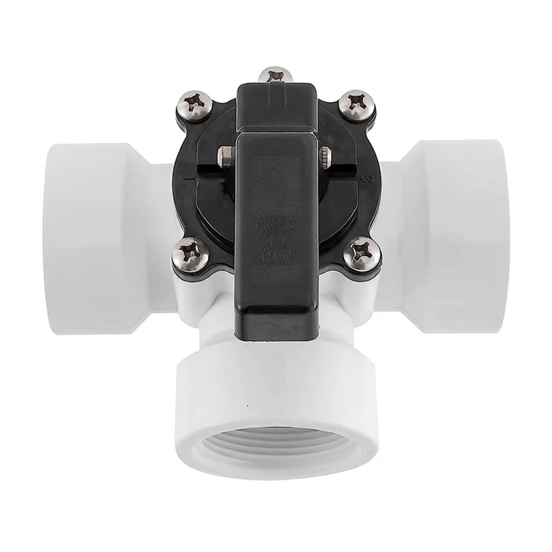 

Pool 3-Way Diverter Valve Kit 1.25Inch Or 1.5Inch Female Universal Combination Hose Combo Adapter Pool Accessories
