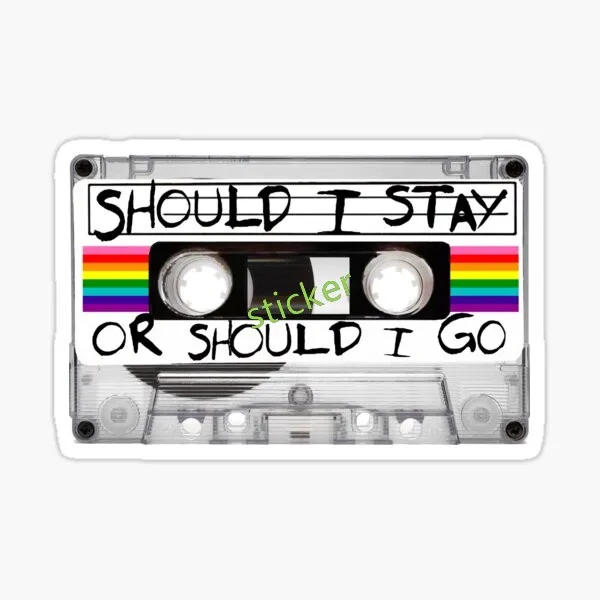 Distressed Sticker Waterproof Vinyl Decal for Laptop Water Bottle Car Tumbler Retro Classic Vintage Design Bumper Sticker Window
