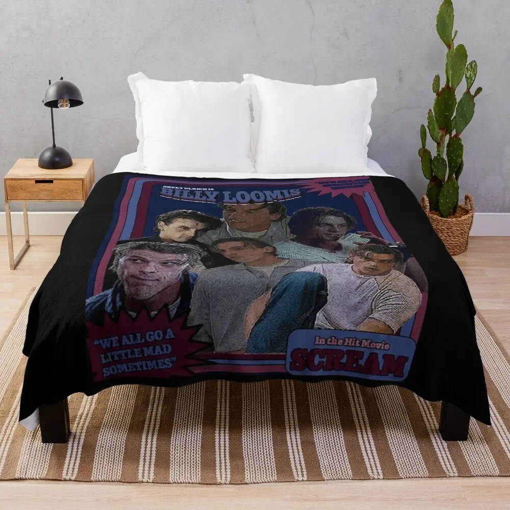 

Billy Loomis Throw Blanket Comforter Bed Fashionable Loose Luxury Throw Blankets