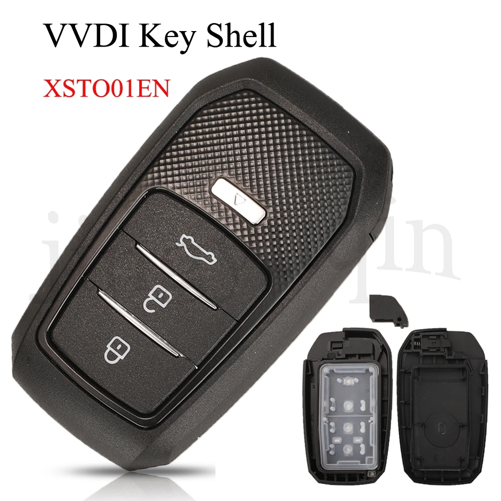 jingyuqin Empty Xhorse Universal Key Shell Car Smart Remote Casing For Toyota XM38 XSTO01EN Without Board Circuit Only Key Shell