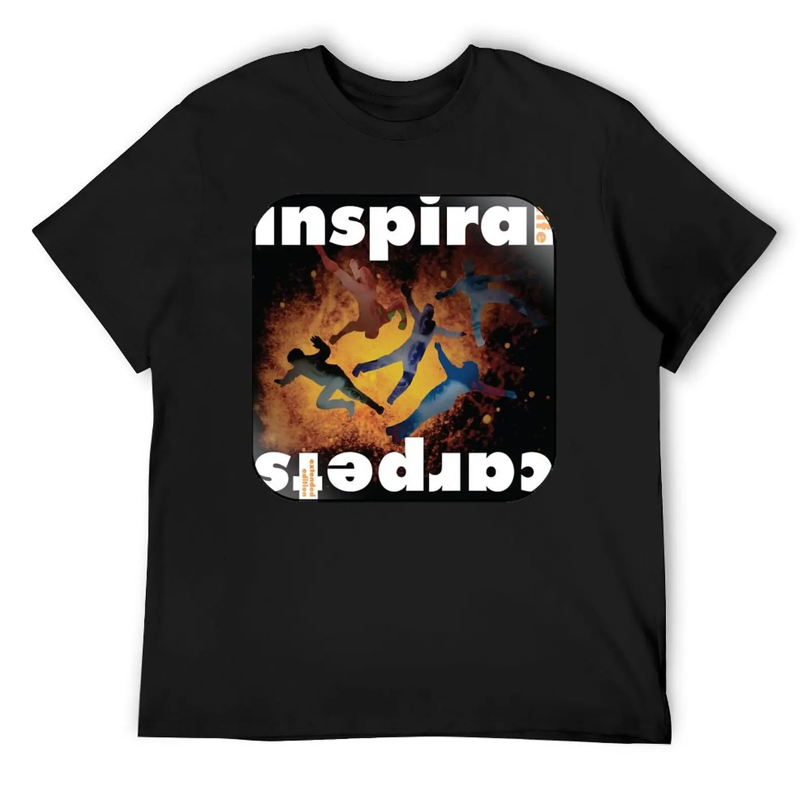 

inspiral carpets T-Shirt Short sleeve tee cheap stuff topping Men's cotton t-shirt