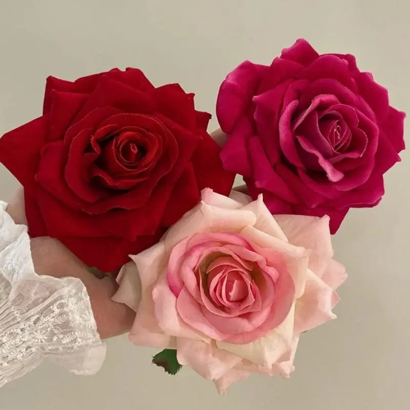 

Заколка для волос в виде розы, украшение для вечеринки на День святого Валентина, гавайские пляжные цветы, заколки для волос, свадебные цветочные заколки, аксессуары для волос