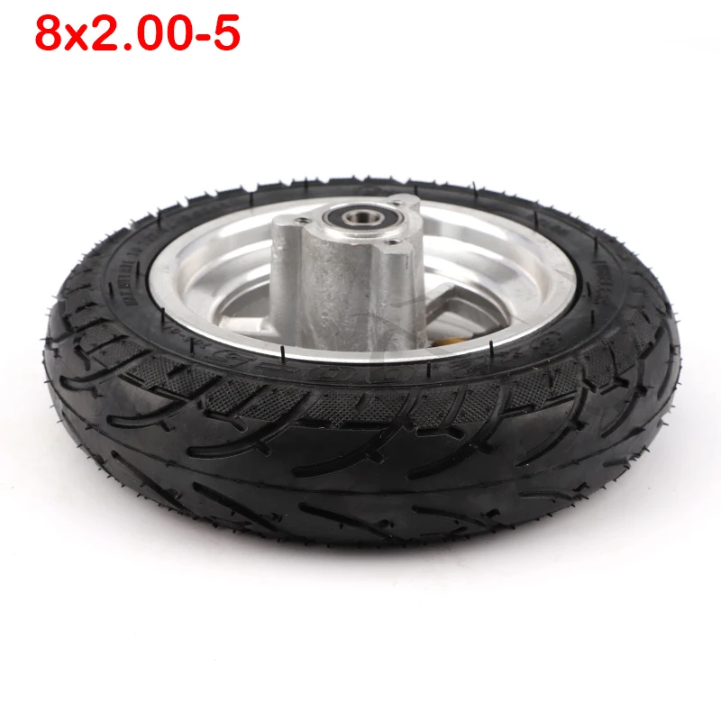 

8x2.00-5 Tubeless Tire Wheel Tyre 8X2.00-5 wheel hub For Kugoo S1 S2 S3 C3 MINI Electric BIKE