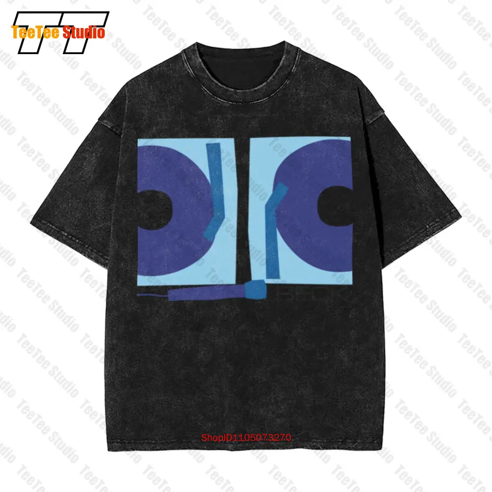 Beck Hansen Turntables And A Microphone Slim Vintage Oversized T-Shirt F8NG