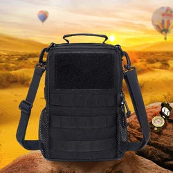 Front Cycling Bag For Men MTB Hiking Climbing Camping Travel Outdoor Tactical Molle Sling Shoulder Crossbody Fanny Pack