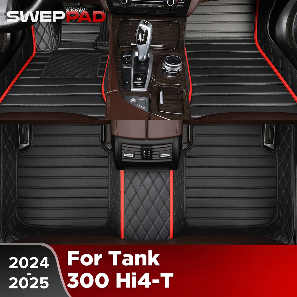 

Коврики для пола автомобиля Tank 300 Hi4-T (5-местный) 2024-2025, всепогодные, из коврового материала, защитные вкладыши для салона, аксессуары