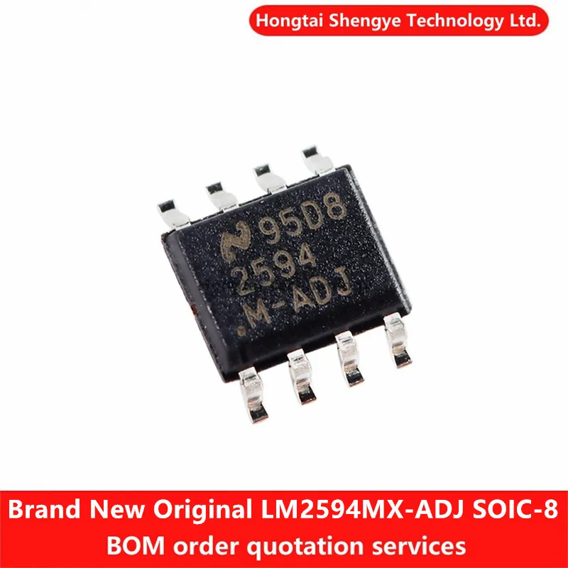 New Original LM2594MX-ADJ/NOPB SOIC-8 Buck Regulator Chip