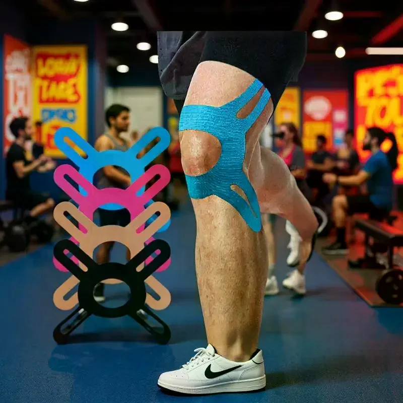 2Pcs Sports Knee Pads Elastic Cotton Support Running Cycling Gym Workout Adjustable Straps Joint Protection